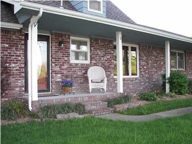 The home is very inviting with fantastic landscapi