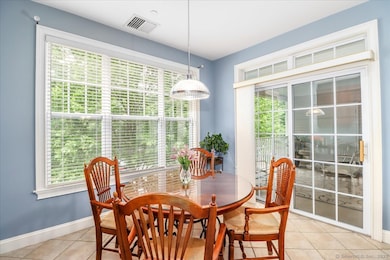 Take a break and head out the sliding glass doors to your private porch