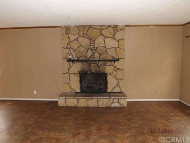 Fireplace.