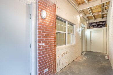 Hallway to front door of home