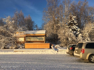 Cottage Front Exterior Winter