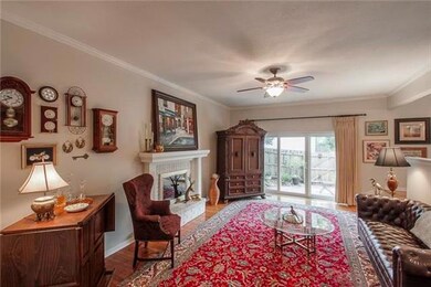 Spacious room w/fireplace
