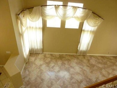 catheral ceiling living room