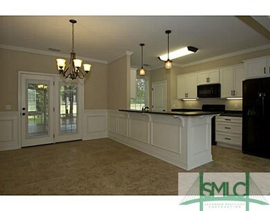 Dining Room. Dining Area/Kitchen with access to ba
