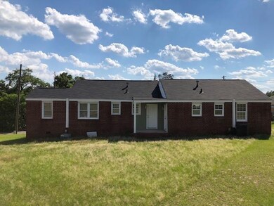 Back of property