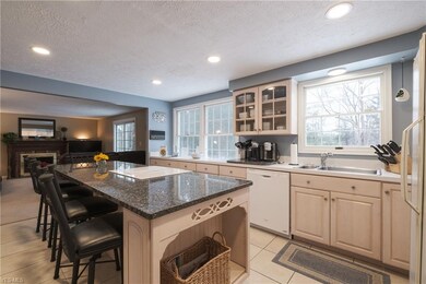 Large Kitchen Open to Family Room--Lots of Natural