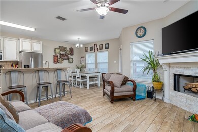 Open concept living area