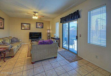 Family room on the lower level