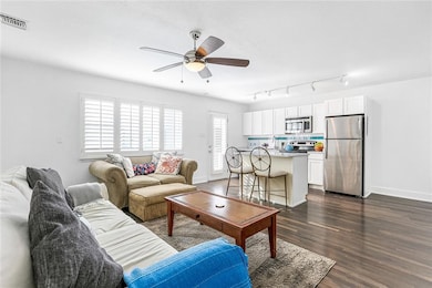 Wood flooring, louvered shutters
