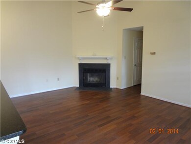 Living Room - Wood burning fireplace