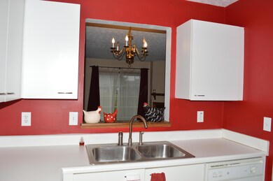 View to dining/living room