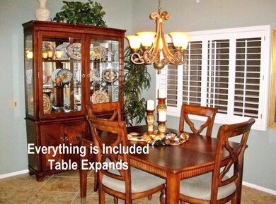 Dining Room with Expandable Table