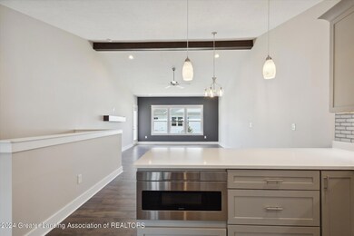 kitchen looking back