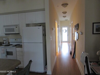 Kitchen and hall
