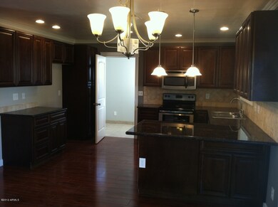 Close up of beautiful wood cabinets
