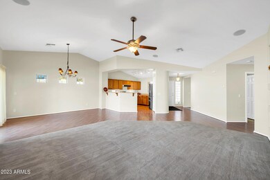 Great Room Looking To Kitchen