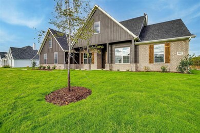 View of front of home with a front yard