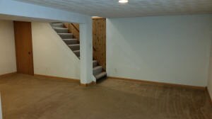 Large finished lower level