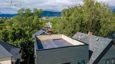Electric and Plumbing is present on the rooftop patio. Ready for development/use.
