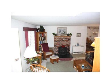 Living Room. woodstove and hearth,...