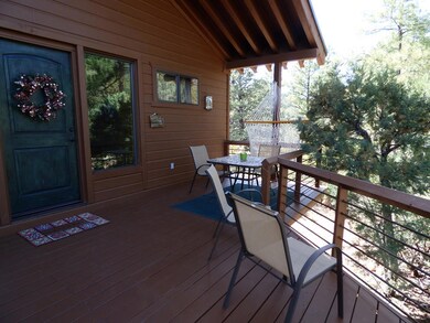 Front deck & door