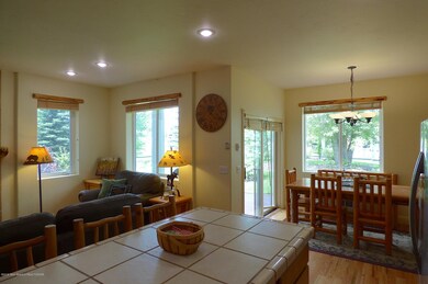View from kitchen