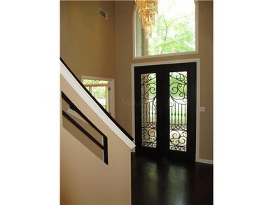 Stunning two story entry . . .