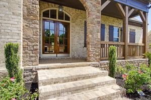 Warm & Inviting Front Porch Welcomes Your Guests Into Your Lovely Home! Photo of Similar Home & for Representation Only.