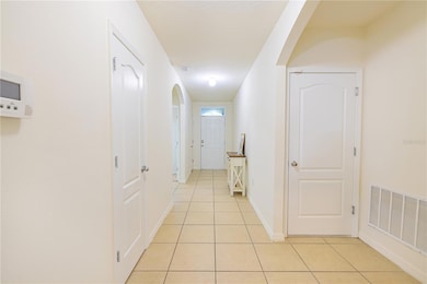 looking back towards front door