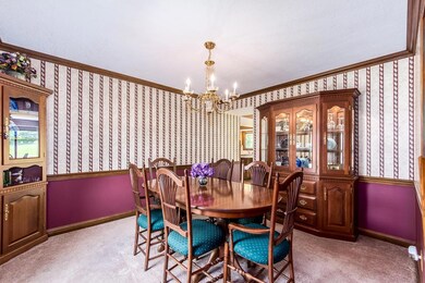 Formal dining room.