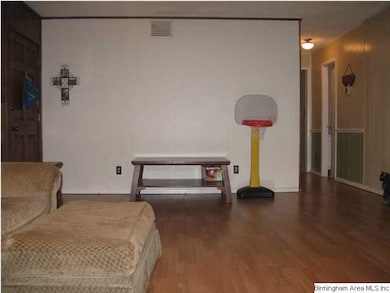 Living room to hall view.