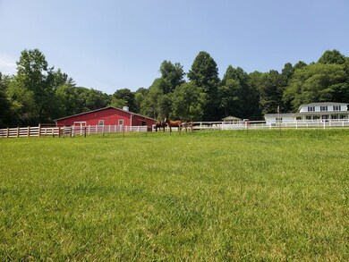 The Upper Portion Borders the White Fence