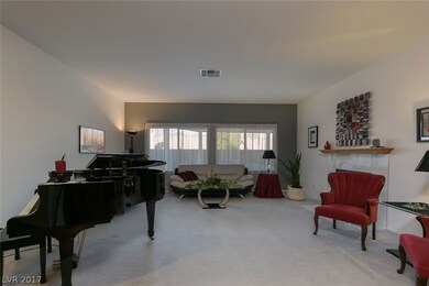 Living room - the room is much brighter than the p