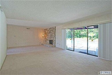 The living room