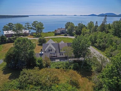 Sited on well-landscaped corner lot...