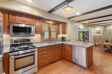 Open kitchen with Fisher & Paykel appliances