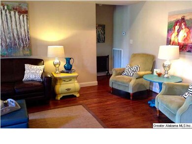 Natural light from either side of fireplace, prese