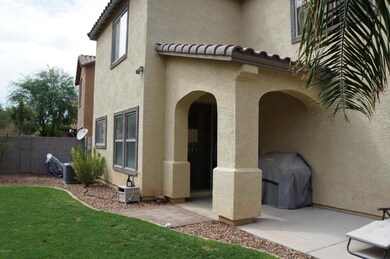 Back covered patio
