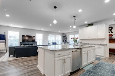 The main living area offers tons of natural light