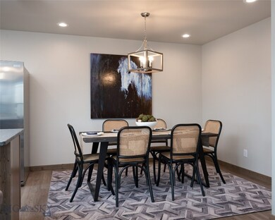 Designated dining area.