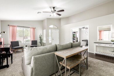 formal living/dining room