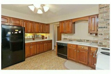 Kitchen. Good size kitchen has lots of cabinets.