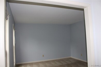 Professionally painted living room or flex room