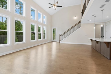 Two Story Living Note: not actual home. Photo of previously built Lawrence plan