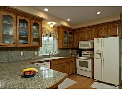 Kitchen. The kitchen has granite...