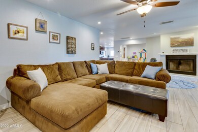 Family Room / Play Area behind