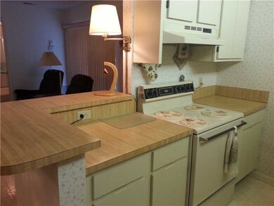 Kitchen. Space saving kitchen complete with all th
