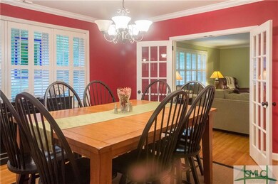 Formal dining room.
