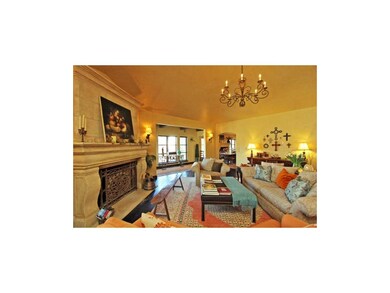 Great Room on main level with beautiful fireplace 