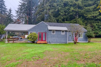 Side of house